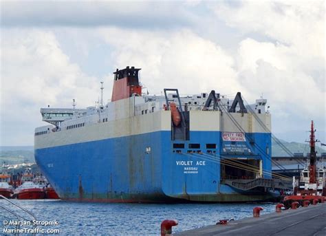 violet ace|Ship VIOLET ACE (Vehicles Carrier) Registered in